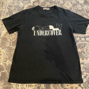 Undercover Black Graphic T-Shirt for Men